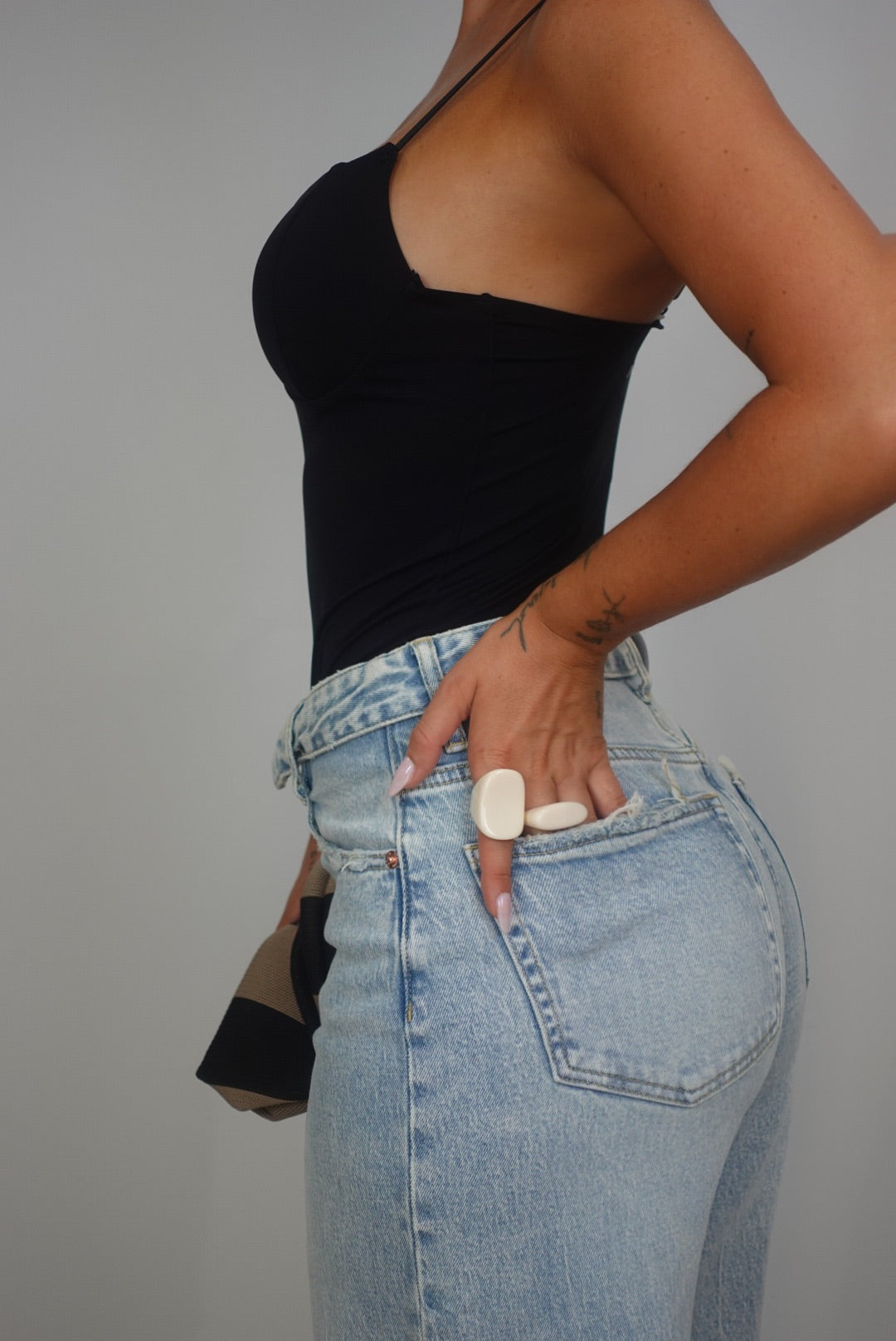 Jeans coupe droite
