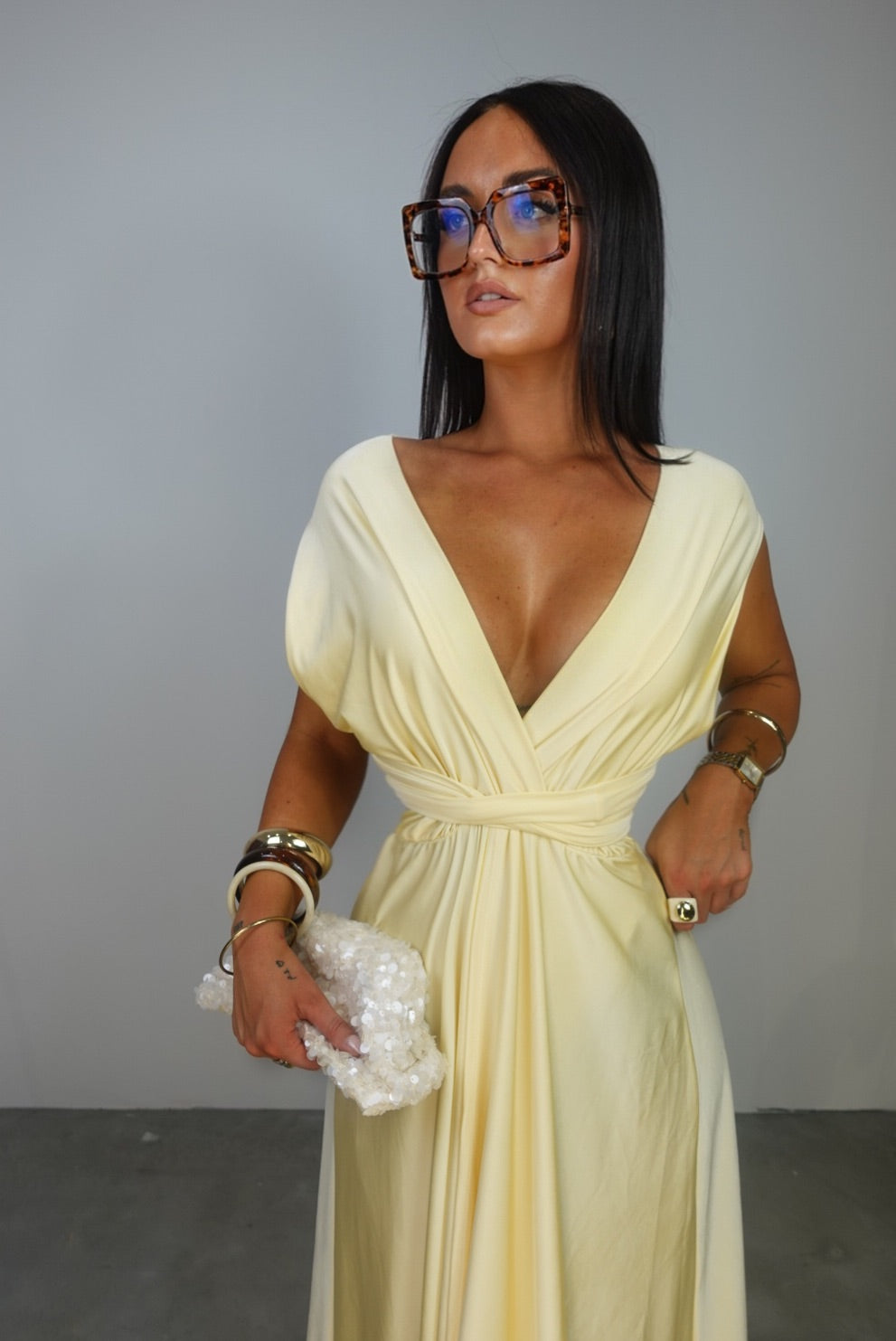 Robe modubale - jaune